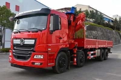 Dongfeng 8X4 14tons 16tons 25tons 14t 16t 25t Folding Arm Crane Truck with 360 Degree Rotation
