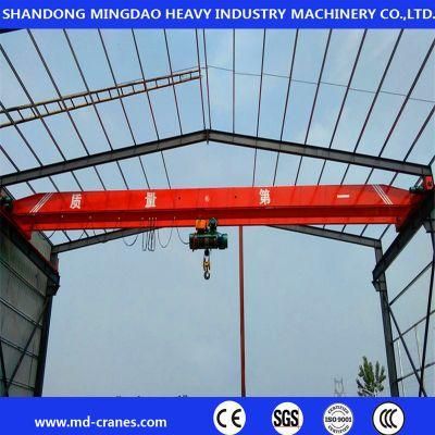 Heavy Duty 18t Overhead Crane Used for Steel Structure Workshop