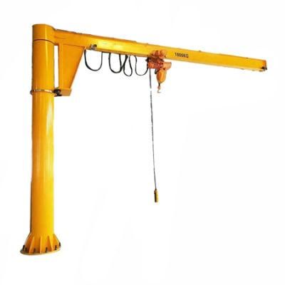 Single Column Swing Jib Cantilever Crane 2t Lifting Equipment on Sale