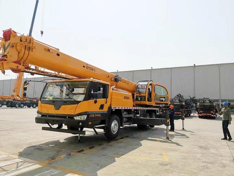 Crane Truck Telescopic Boom 25tons 42m Arm Truck Crane Qy25K-II