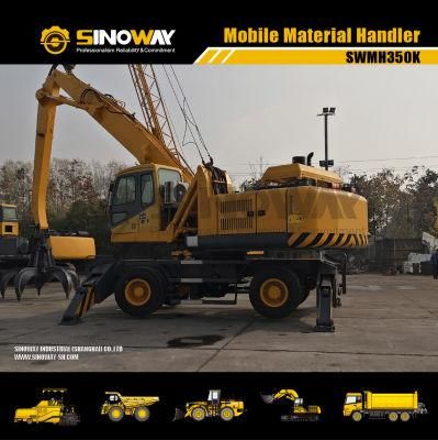 35ton Mobile Material Handlers with Five Peel Grab for Sale