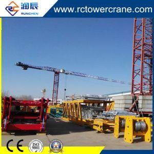 6t Max Load Topless Tower Crane with 56m Boom Length