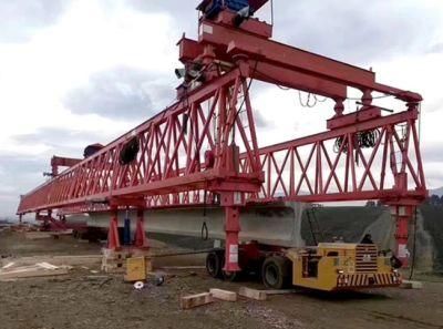 Truss Type 600 Ton Double Beam Bridge Launching Crane