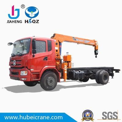 Telescopic Boom Truck Mounted Crane 6.3 Ton mini crane hydraulic