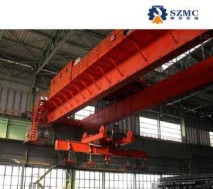 QC Model Type Electric Steel Scrap 10t Magnetic Overhead Traveling Crane