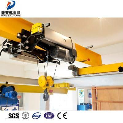 Dy Factory Electric Single Beam Overhead Bridge Crane 50ton