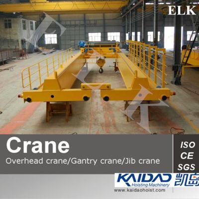 Elk 50ton Double Girder Overhead Crane / Crane /Bridge Crane/Wire Rope Hoist Crane