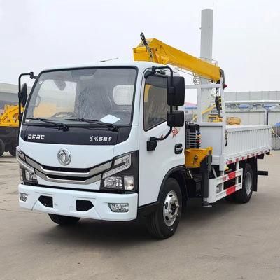 Lifting Height 9m Hydraulic Telescopic Boom Truck Cranes Factory Price 3 Ton