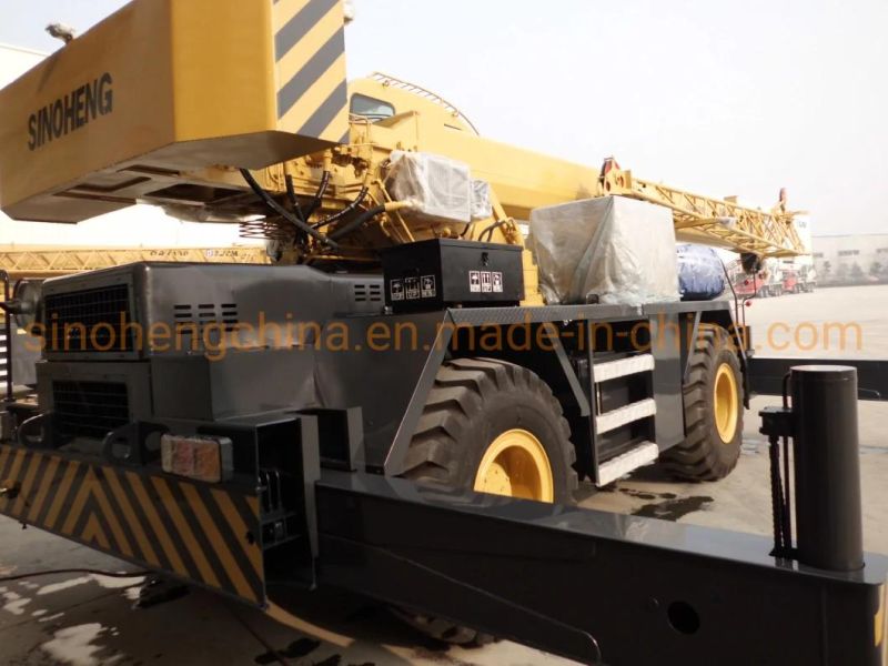 Lifting Equipment 4 Wheel Drives Rough Terrain Mobile Crane 30t