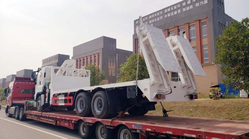 Isuzu 4X2 Cargo Truck with Sany Hydraulic 6tons 8tons Crane Lorry-Mounted Crane Mobile Telescoping Boom Aerial Car