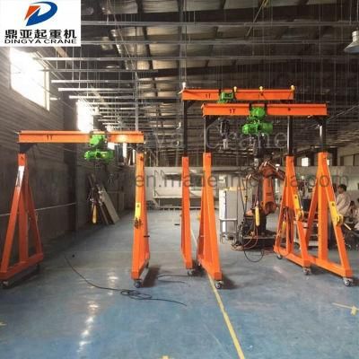 Dy High Quality 4t 5t 6t 10t Mobile Small Gantry Crane
