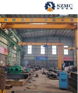 Best Selling Bmh Model Single Girder Half Gantry Crane, Semi Gantry Crane with CE Approval