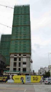 Tip Load of 1.43tons Construction Building Top-Slewing Tower Crane
