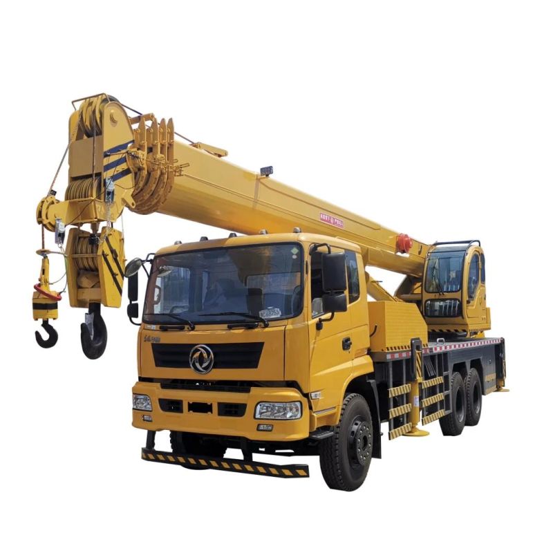 16 Ton Hydraulic Truck Mounted Telescopic Boom Crane for Sale