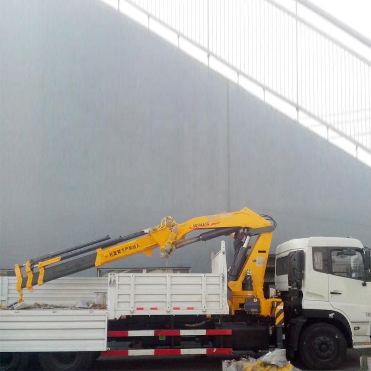 Chinese Top Brand 10 Ton Construction Machinery Truck Crane