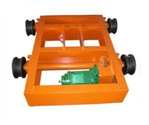 High Performance European Top Running Double Girder Trolley Wire Rope Electric Hoist Trolley Double Drive