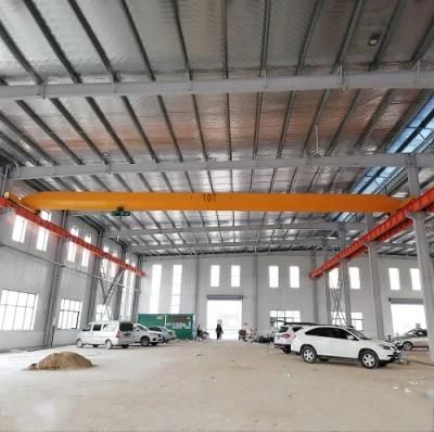 China 8 Ton Best Price Single Beam Bridge Crane for Warehouse