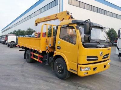 China Construction Machine 2ton 3.2ton Truck Mounted Crane Tower Crane Telescopic Boom Crane Truck Mounted