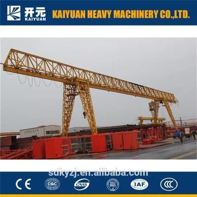 Kaiyuan Lifting Machine Double Girder Gantry Crane with Hoist