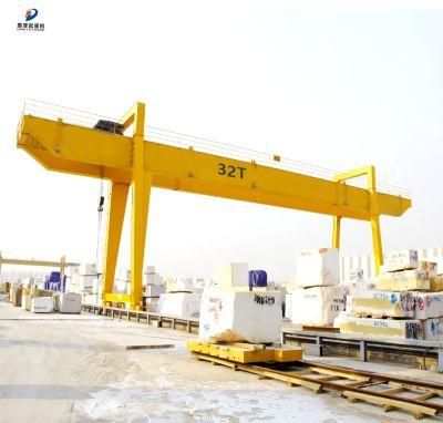 Dy Outdoor Euro Single Girder 100t Mh Gantry Crane