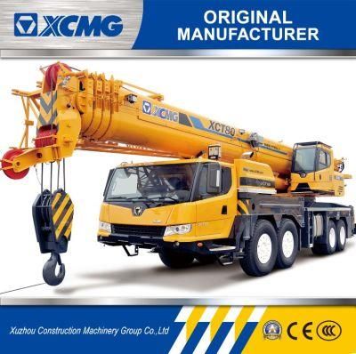 XCMG Rough Terrain Crane Xct80 80ton Auto Crane Hot Sale