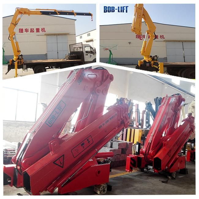 Side Articulated Boom 10 Ton Lorry Crane for Trucks