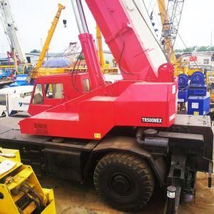 Used Rough Terrain Crane Tadano Tr500mex 50ton Crane Cheap Sale