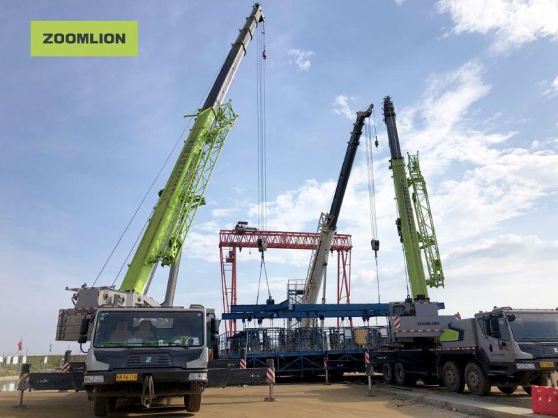 Zoomlion Ztc600V532 60ton Construction Crane Telescopic Boom Truck Crane