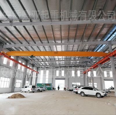 1 Ton 3 Tons 5t 20 Ton European Electric Single Beam Overhead Bridge Cranes