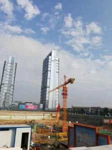 Qtz100 Self-Erecting Tower Construction Building Crane