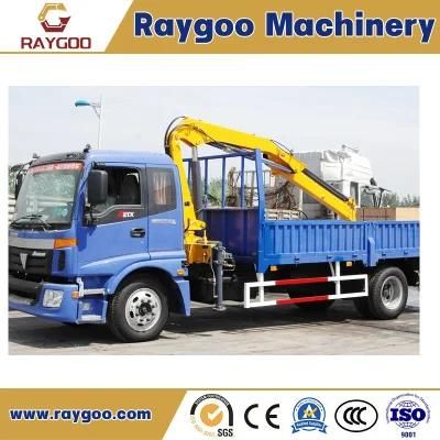 Chinese Cheapest Price 8 Ton Truck-Mounted Crane with Foldable Arm Sq8zk3q