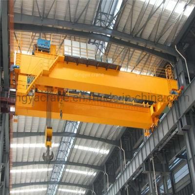 Dy Two-Year Warranty 1t 3t 5t 16t 20t 25t 30t 40t Double Girder Overhead Travelling Crane with Electric Wire Rope Hoist