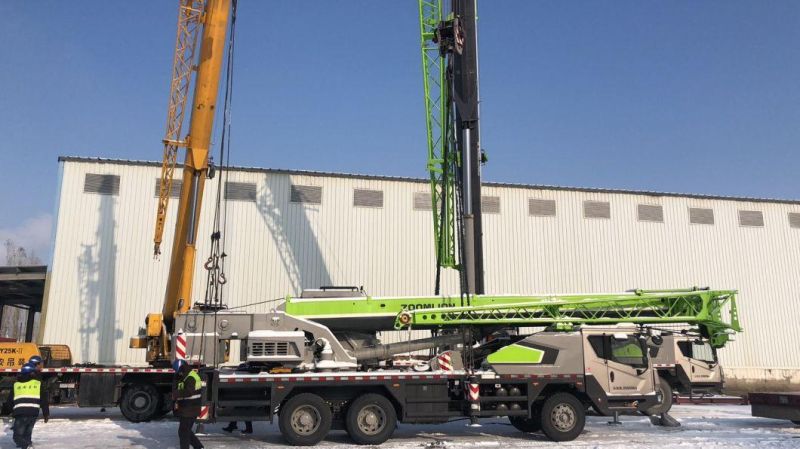 55 Ton Zoomlion Truck Crane Ztc550h562 Euro VI Hot Sale in Mongolia