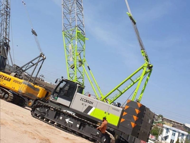 Zoomlion 85tons Zcc850h Crawler Crane Low Price for Sale