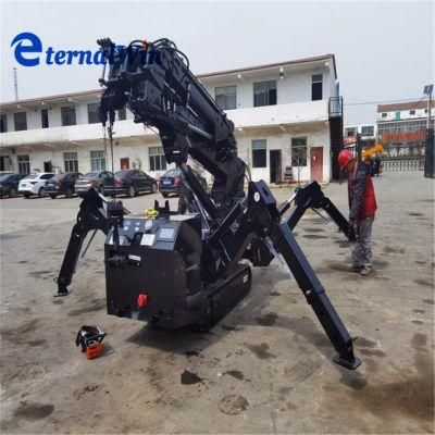 Factory Direct CE Certification 3 Ton Mini Crawler Crane Price