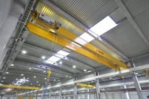 Good Design Electric Motor Driven Double Girder Overhead Travelling Crane