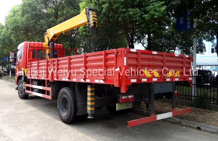 Factory Price China Dongfeng/HOWO/Foton/Isuzu/FAW 6.3ton 8ton 4X2 Truck with Crane