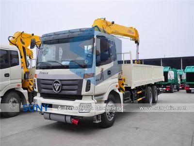 8t 10t Foton Auman 6X4 Truck Mounted Crane