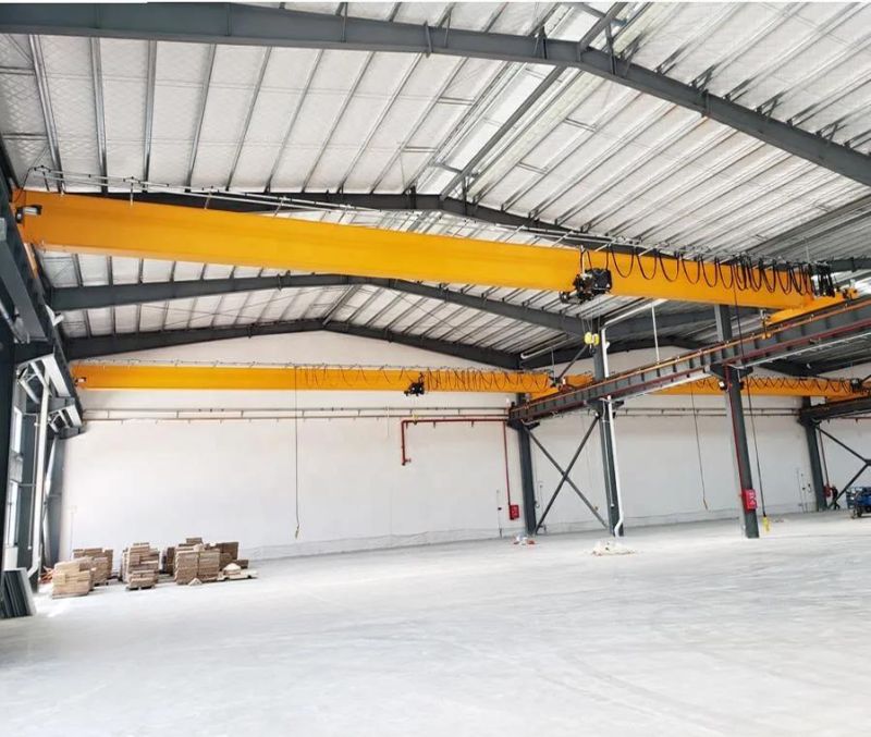Superior Materials 2t European Type Overhead Crane with Electric Hoist Price