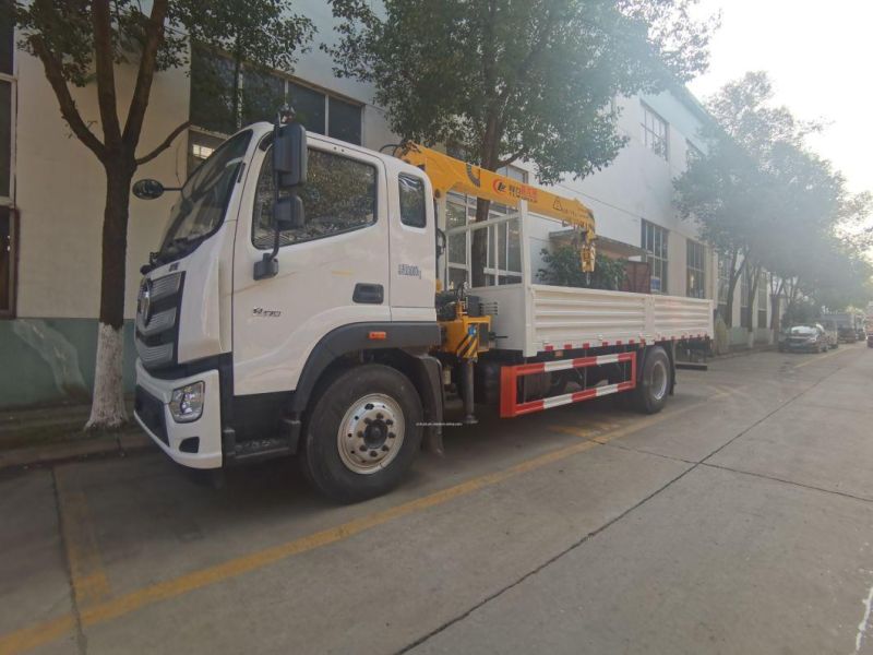 Foton Auman 4X2 240HP Tipper Truck with Crane