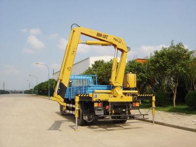 6 Tons 5 Tons Truck Mounted Cranes Hydraulic Control