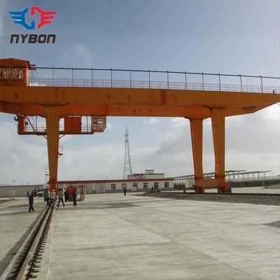 China Suppliers Outside Use Mobile Container Double Girder Gantry Crane 40 Ton