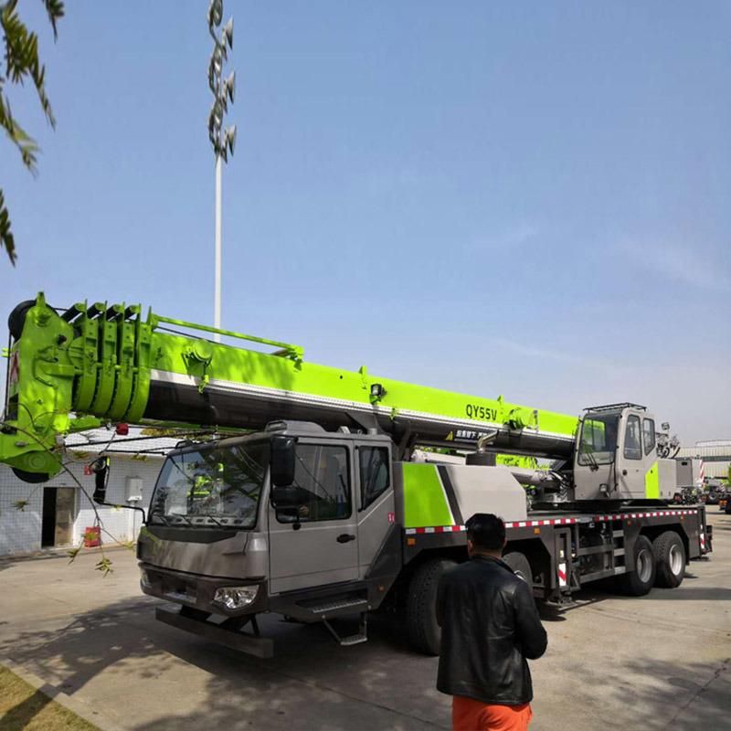 High Quality Zoomlion 55ton Crane Telescopic Truck with Crane New Ztc550V532