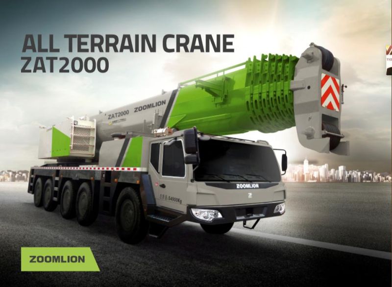 Zoomlion Truck Crane Price 200 Tons Zat2000 Factory Price
