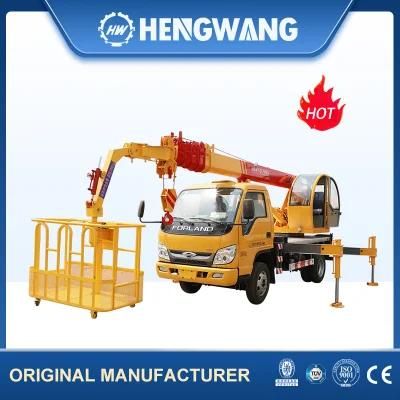 Small 5 Tons Pick up Lift Truck Mounted Construction Crane