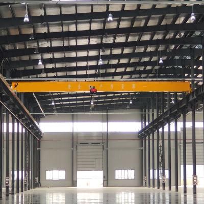Factory Price Overhead Crane Single Girder 5ton 15ton 25ton for Steel Structure Workshop