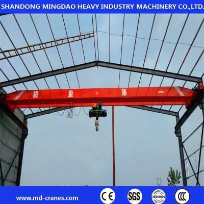 Indoor Use 3 5 6 8 10 Ton Single Beam Girder Overhead Crane for Workshop