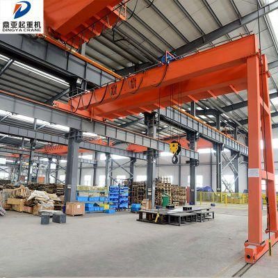 Dy Top Selling Mhb Type 5to16 Tons Electric Hoist Semi-Gantry Crane