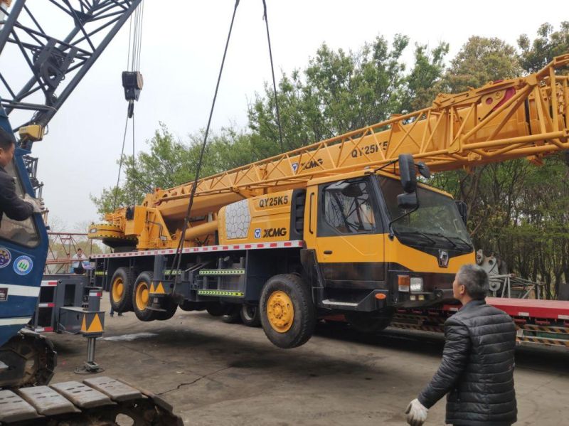 Used Mobile Heavy Truck Crane 25ton Qy25K From China for Sale