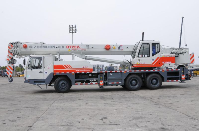 High Quality Popular Machinery Zoomlion 25 Ton Mobile Truck Crane Qy25V552 for Sale